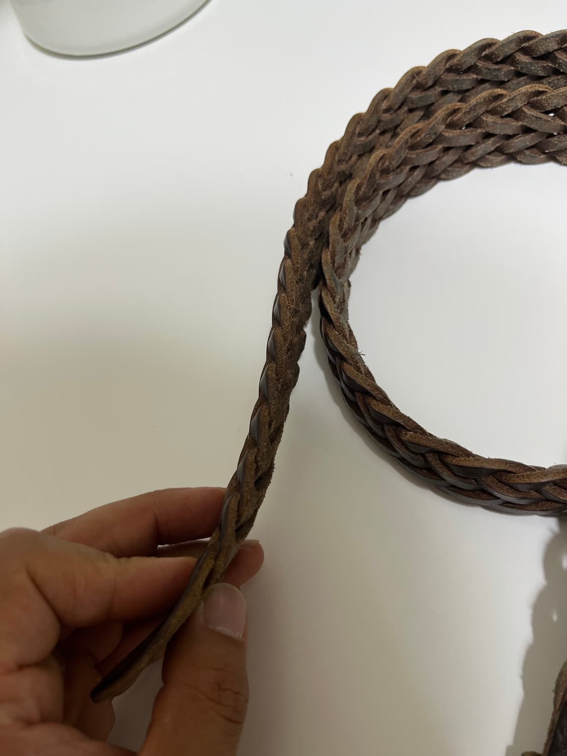 드레익스 위빙 벨트 브라운 M 상품이미지5