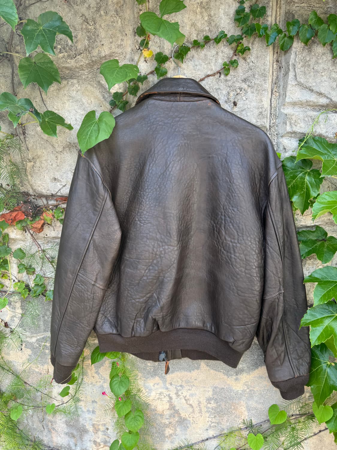 Avirex 아비렉스 a-2 가죽 leather 항공 자켓 105 상품이미지2