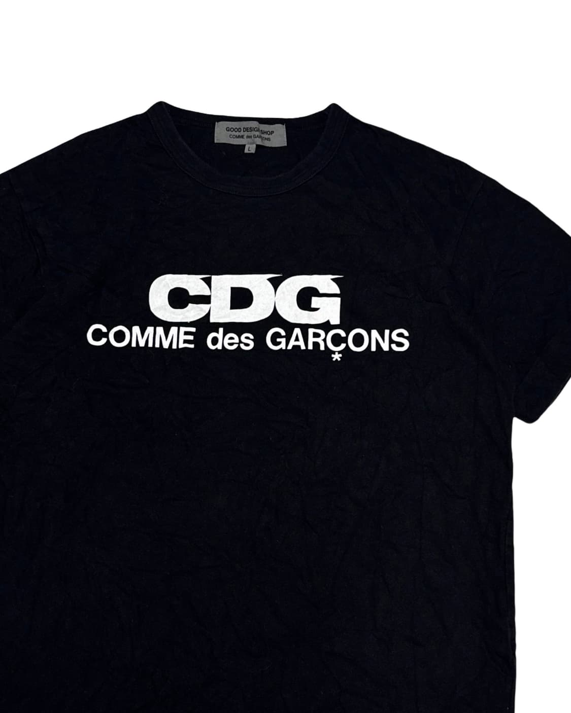 꼼데가르송 CDG 블랙 반팔 티셔츠 상품이미지2