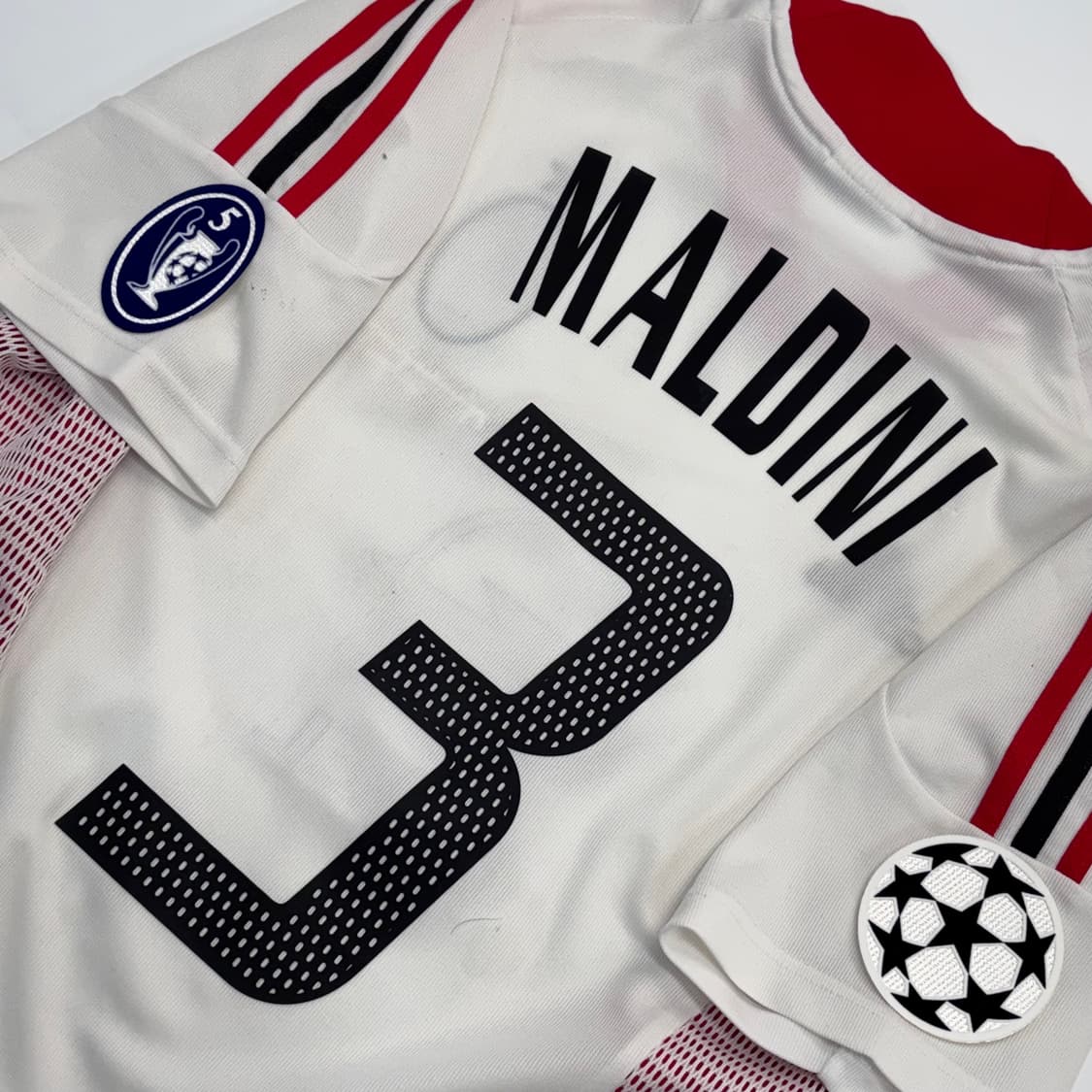 아디다스 02 03 AC밀란 어웨이 말디니 챔스 결승 유니폼  상품이미지7