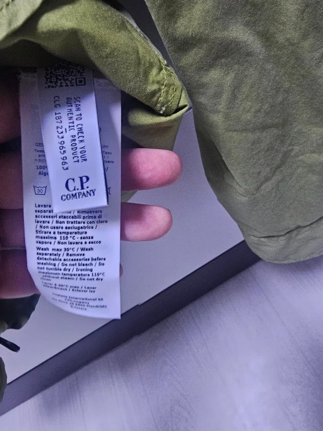 C.P. company 오버셔츠 XL 상품이미지3