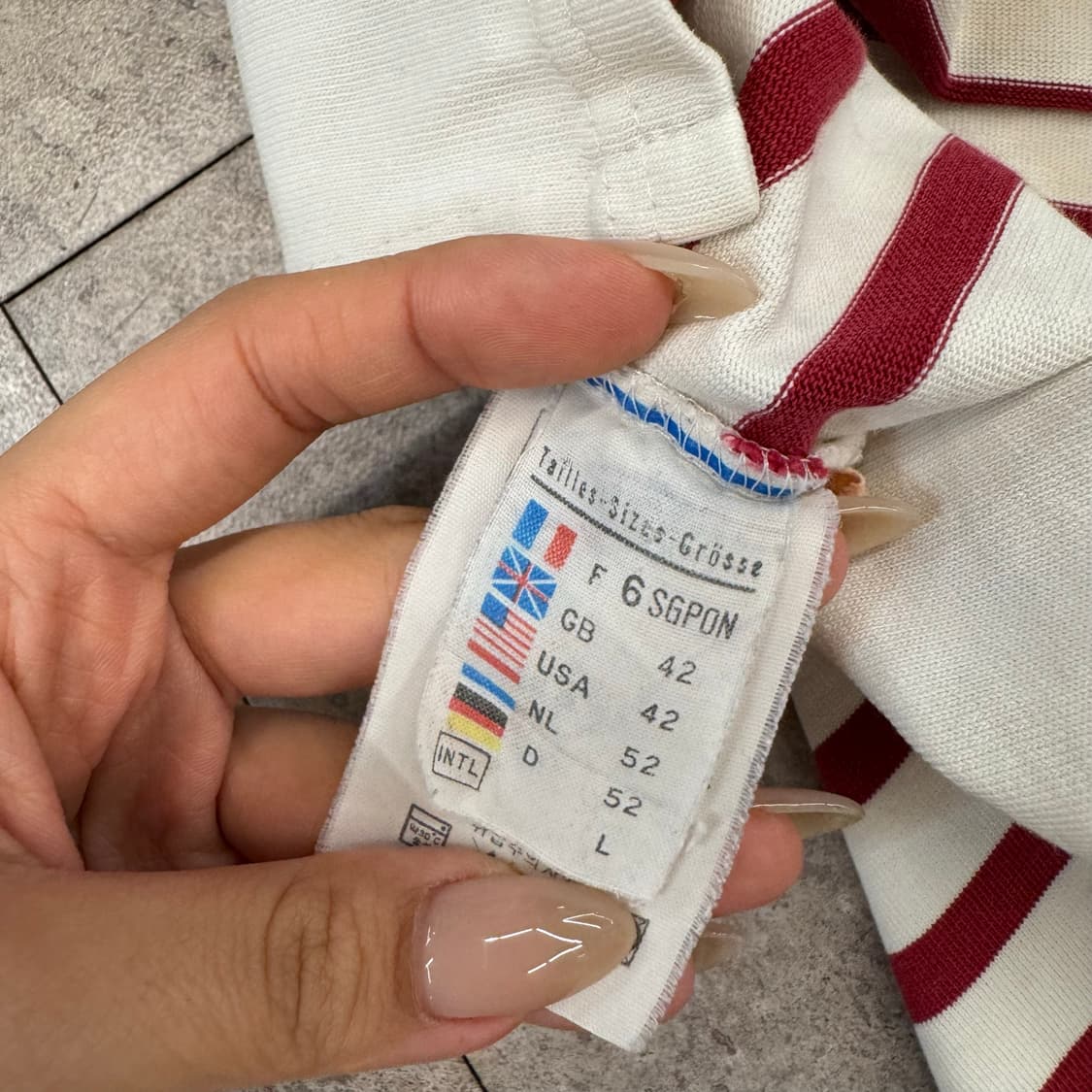 세인트제임스 레드 롱슬리브 #csz525 상품이미지5