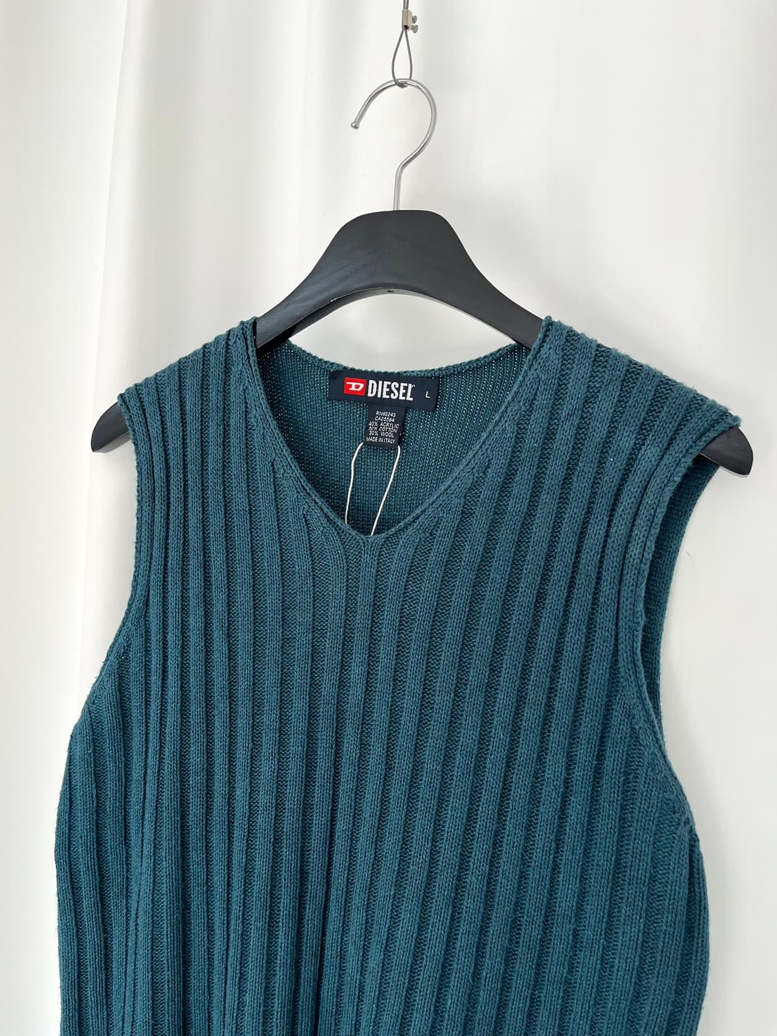 DIESEL knit vest (made in ITALY)  상품이미지3