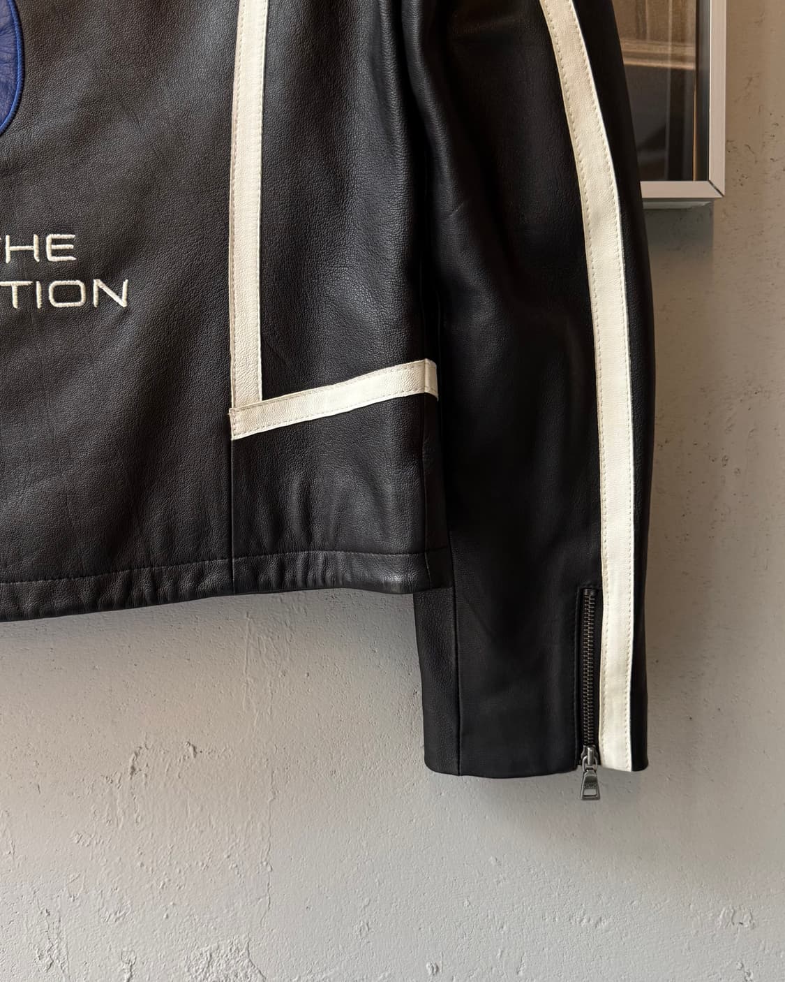 FUBU platinum lambskin racing jacket 상품이미지6