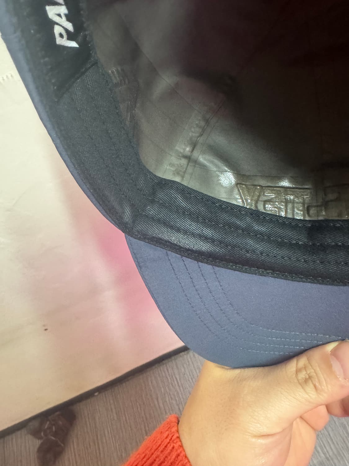 팔라스 고어텍스 6패널 캡 네이비 색상 상품이미지5