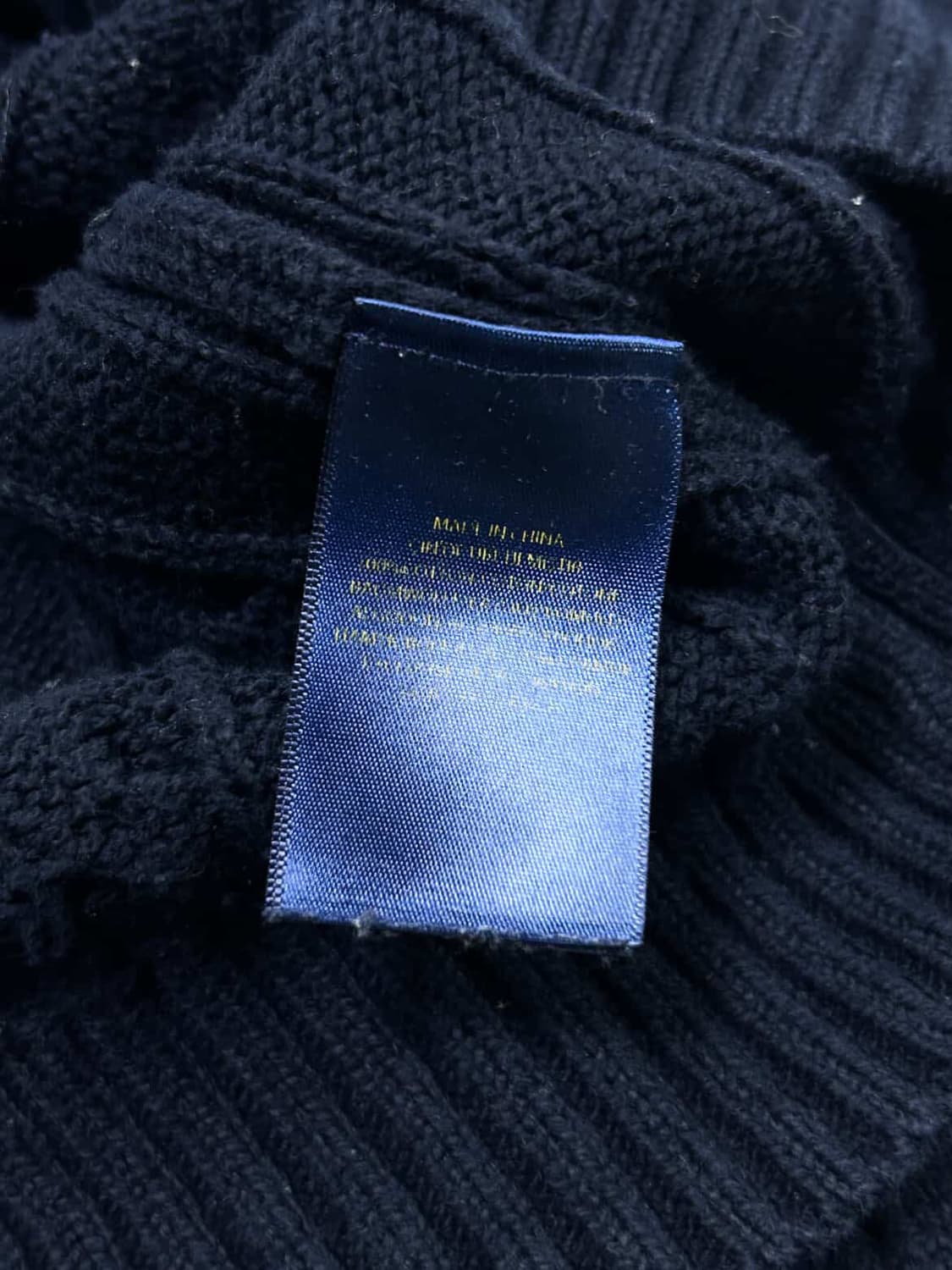 폴로 레드포니 네이비 케이블니트 상품이미지9