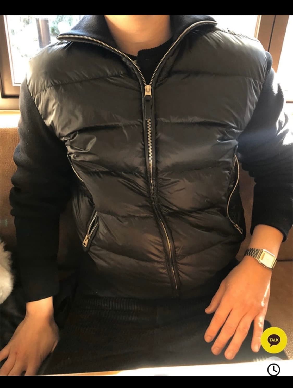 유먼트 니트패딩 상품이미지2