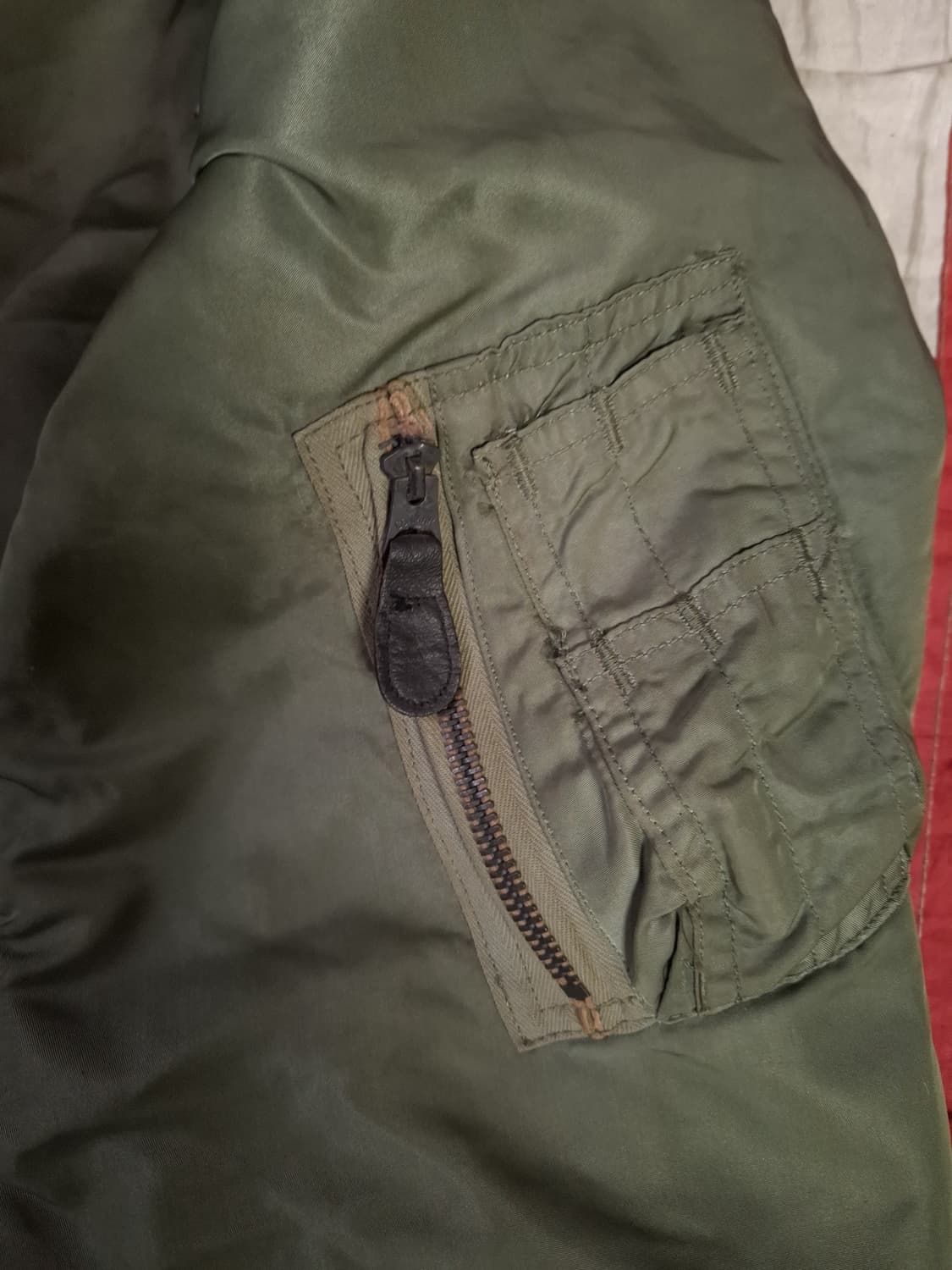 오리지날 미공군 블랙라벨 CWU-1/P 항공 커버올 상품이미지10