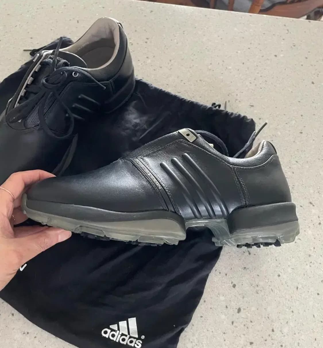 아디다스 * 포르쉐 콜라보 골프화 250mm 상품이미지2