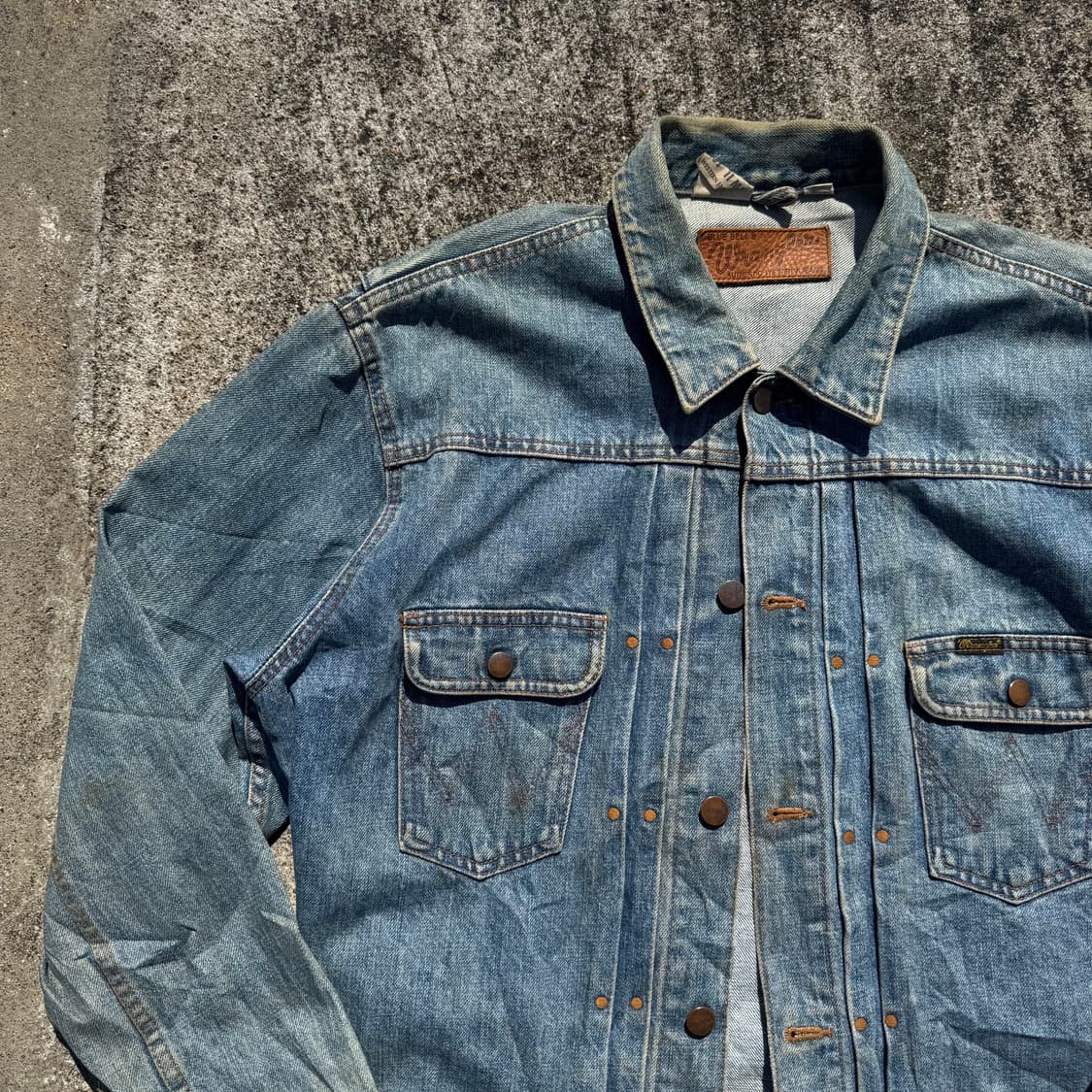 [L] Weangler 랭글러 11MJ 웨스턴 데님 자켓 상품이미지3