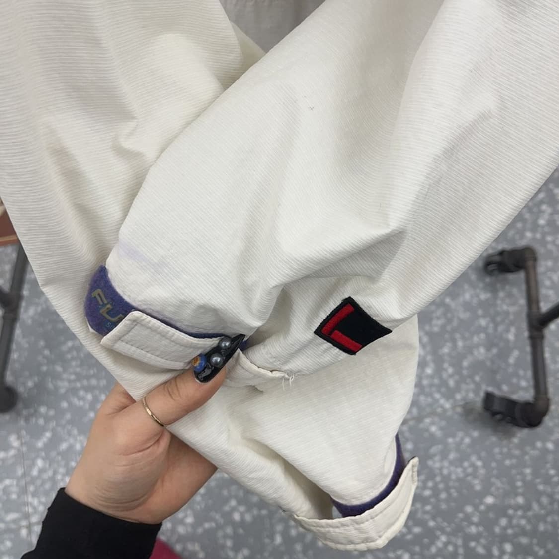 푸부 올드스쿨 빈티지무드 바람막이 자켓 100 C08726 상품이미지8