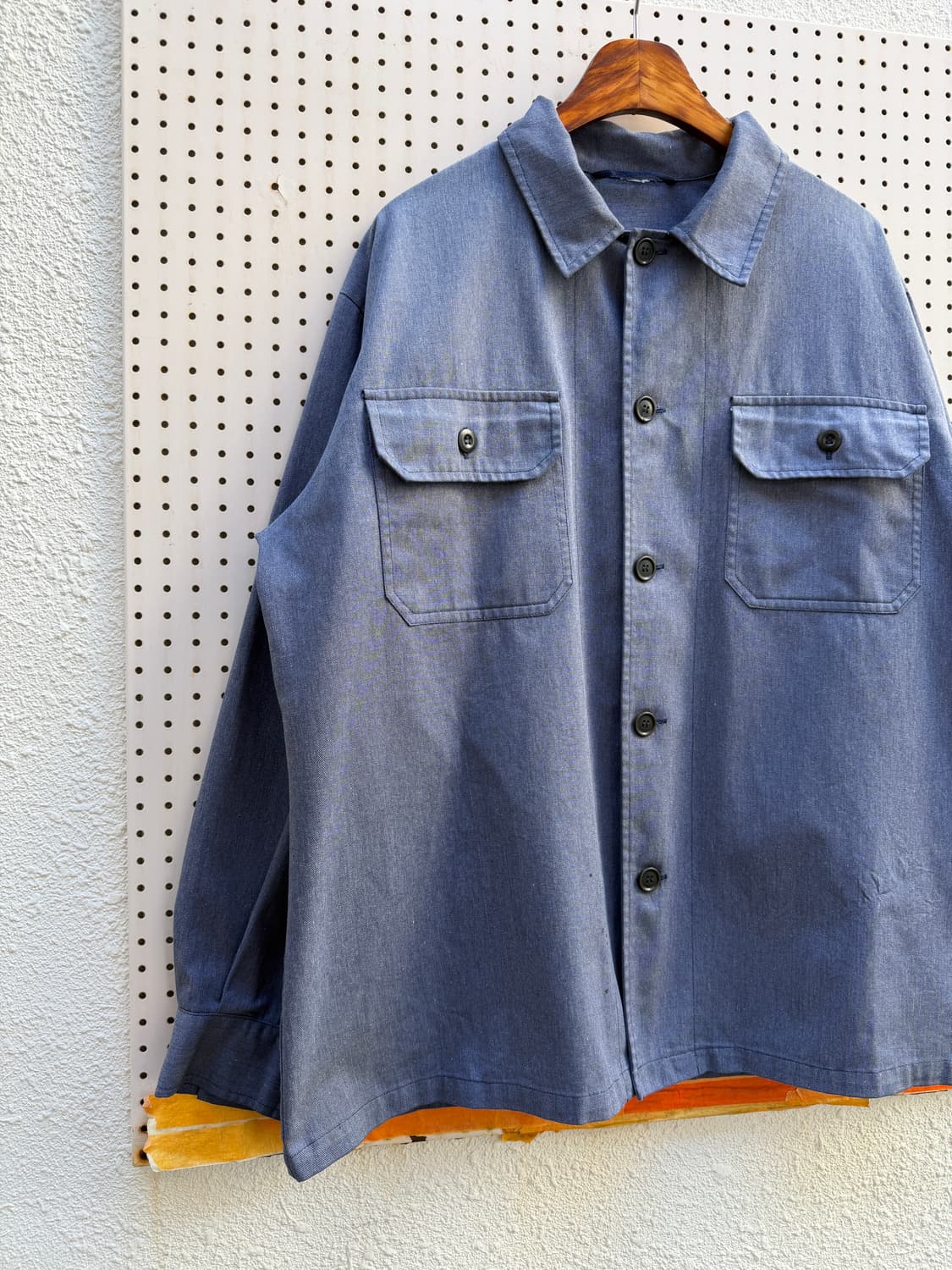 1970s FRENCH MILITARY GREY 프렌치밀리터리워크자켓 상품이미지3