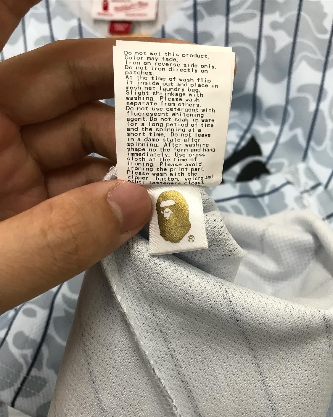 베이프 양키스 미첼앤네스 반팔 져지 상품이미지6