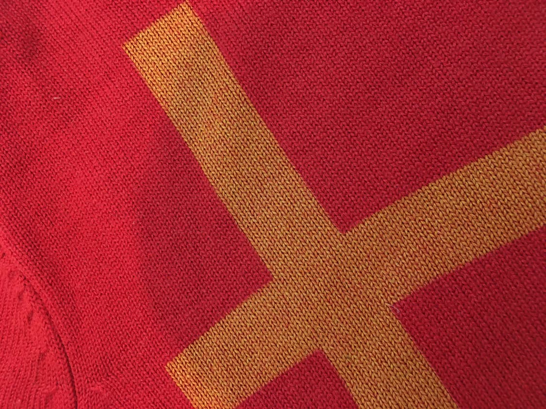 Yohji yamamoto cross knit 상품이미지2