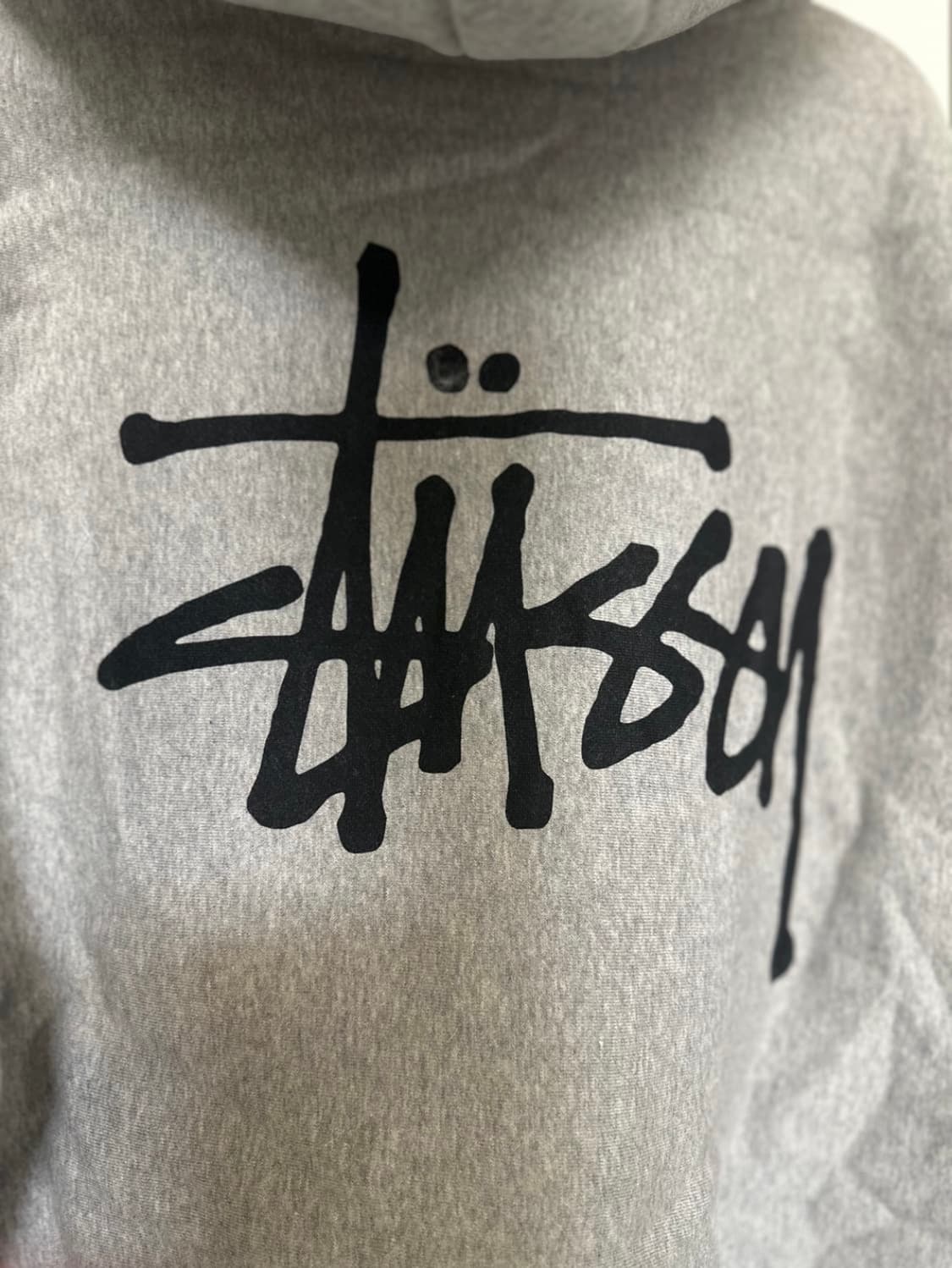 스투시 베이직기모 후드집업 상품이미지5