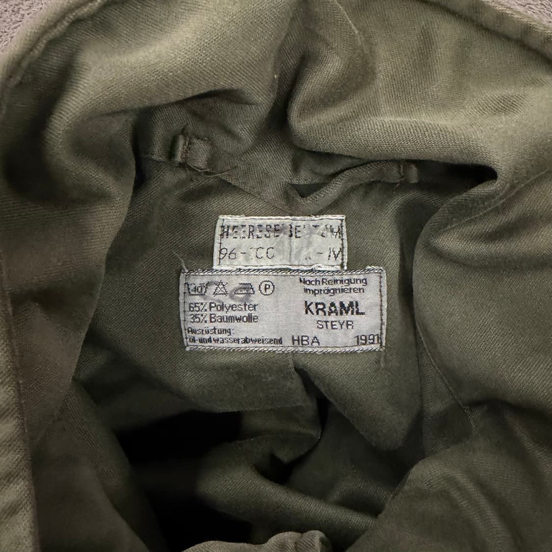 [정품/M-L] KRAML 91 밀리터리 M65 패치워크 포켓 필드 자켓 상품이미지5