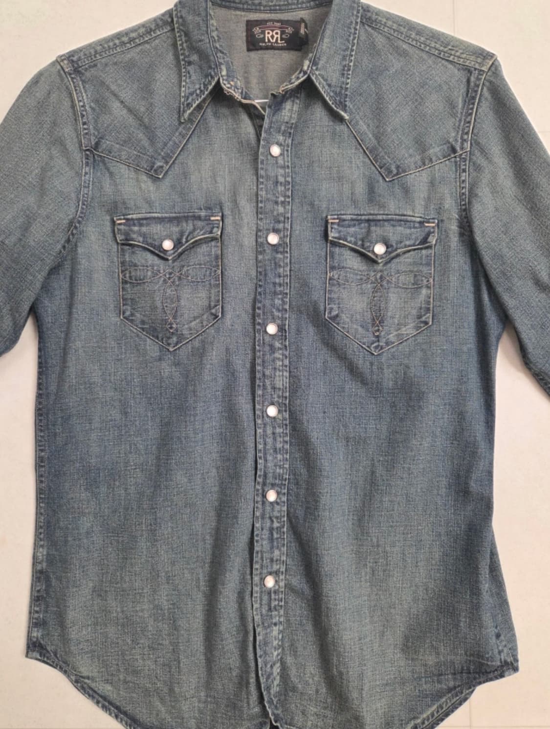 rrl 웨스턴 셔츠 m 상품이미지1