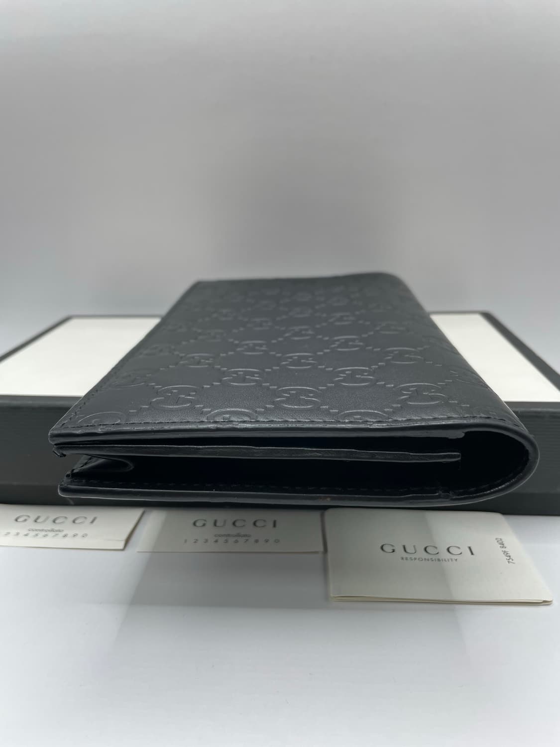 구찌 클러치 장지갑 322210 블랙 상품이미지3