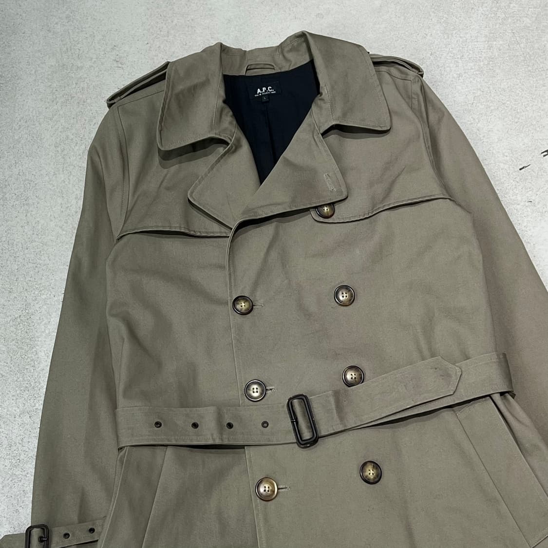 아페쎄 트렌치코트 s10817 상품이미지4