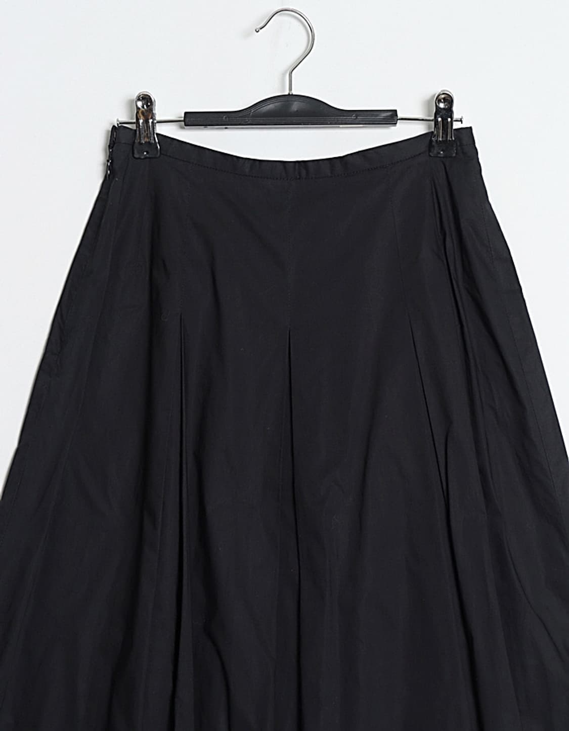 Green eye Tuck Flared Skirt (25~26) 상품이미지2