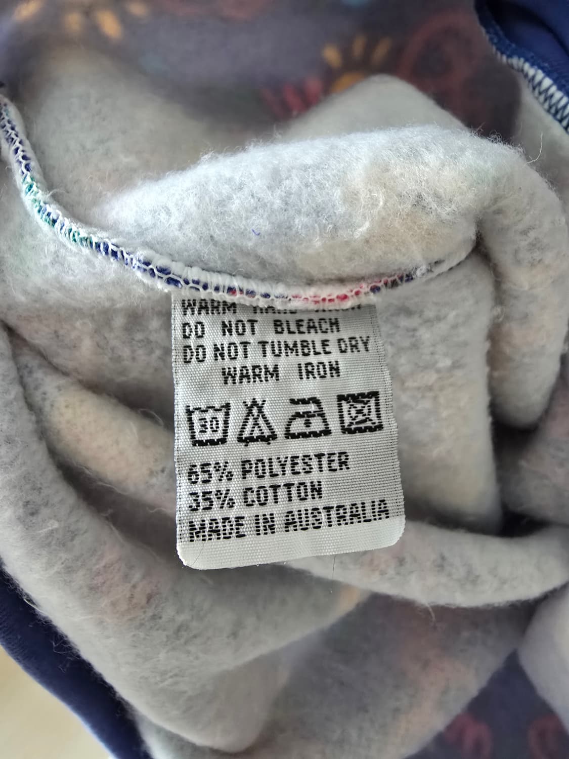 90s Ken Done 아트 프린트 호주산 기모 맨투맨 상품이미지6