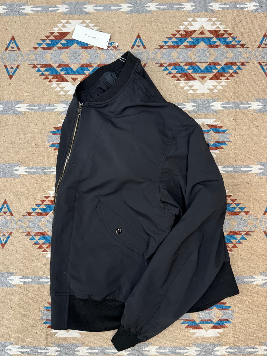 [M][100] 나나미카 알파드라이 필드 자켓 블랙 상품이미지6