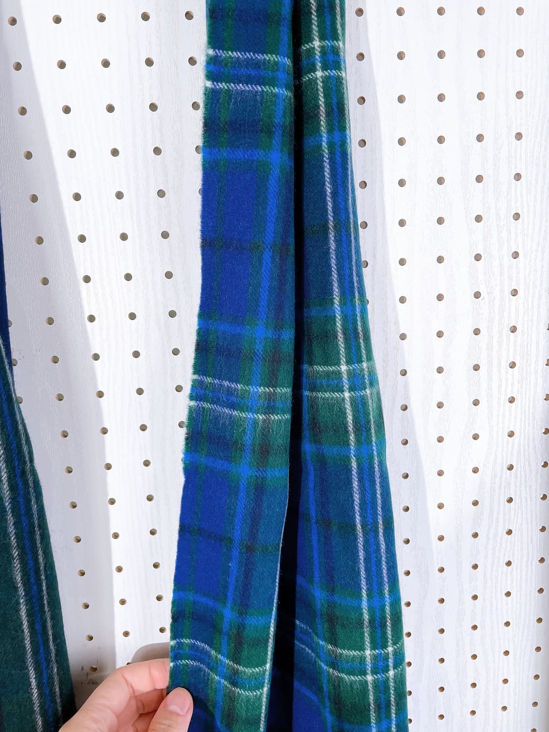 (정품/새상품) 베그앤코 네이비 울 캐시미어 블렌드 머플러 상품이미지3