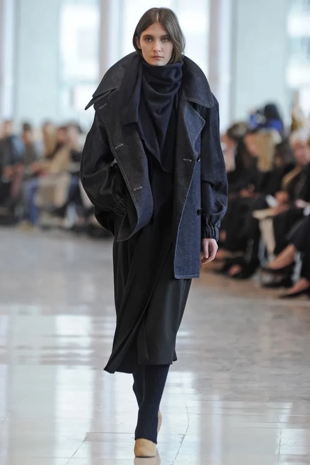 르메르 비대칭 머플러 숄 상품이미지6