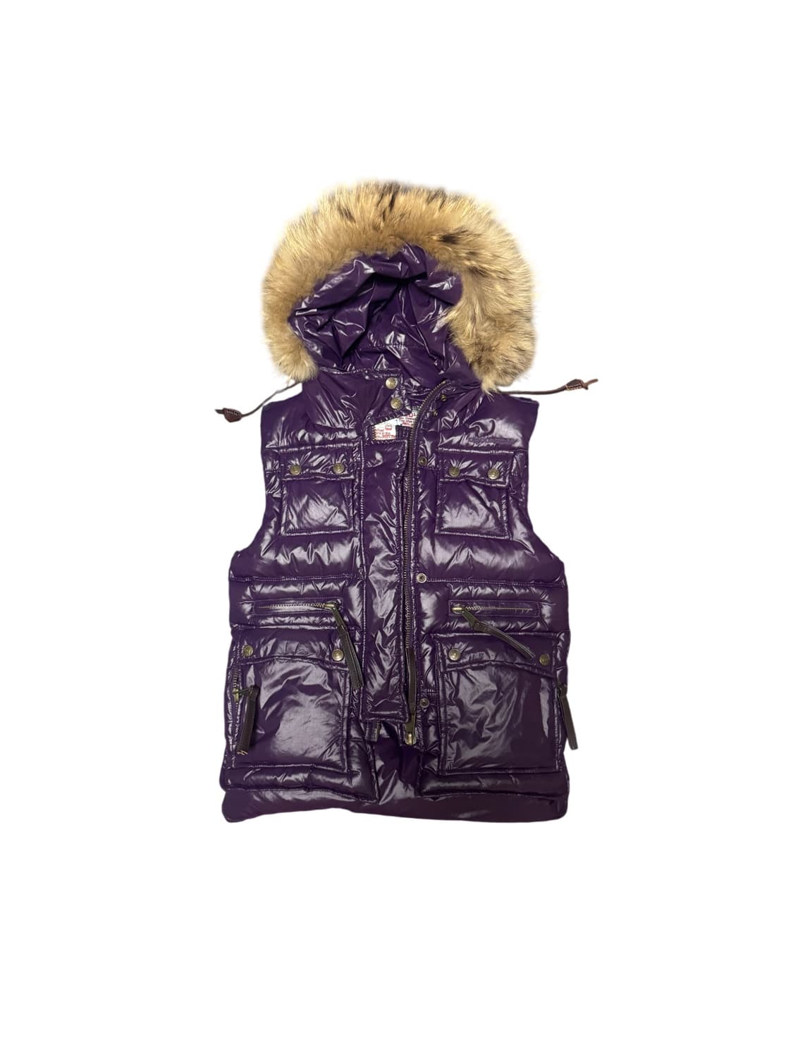 00’s Dsquared2 Fur Down Vest 상품이미지1