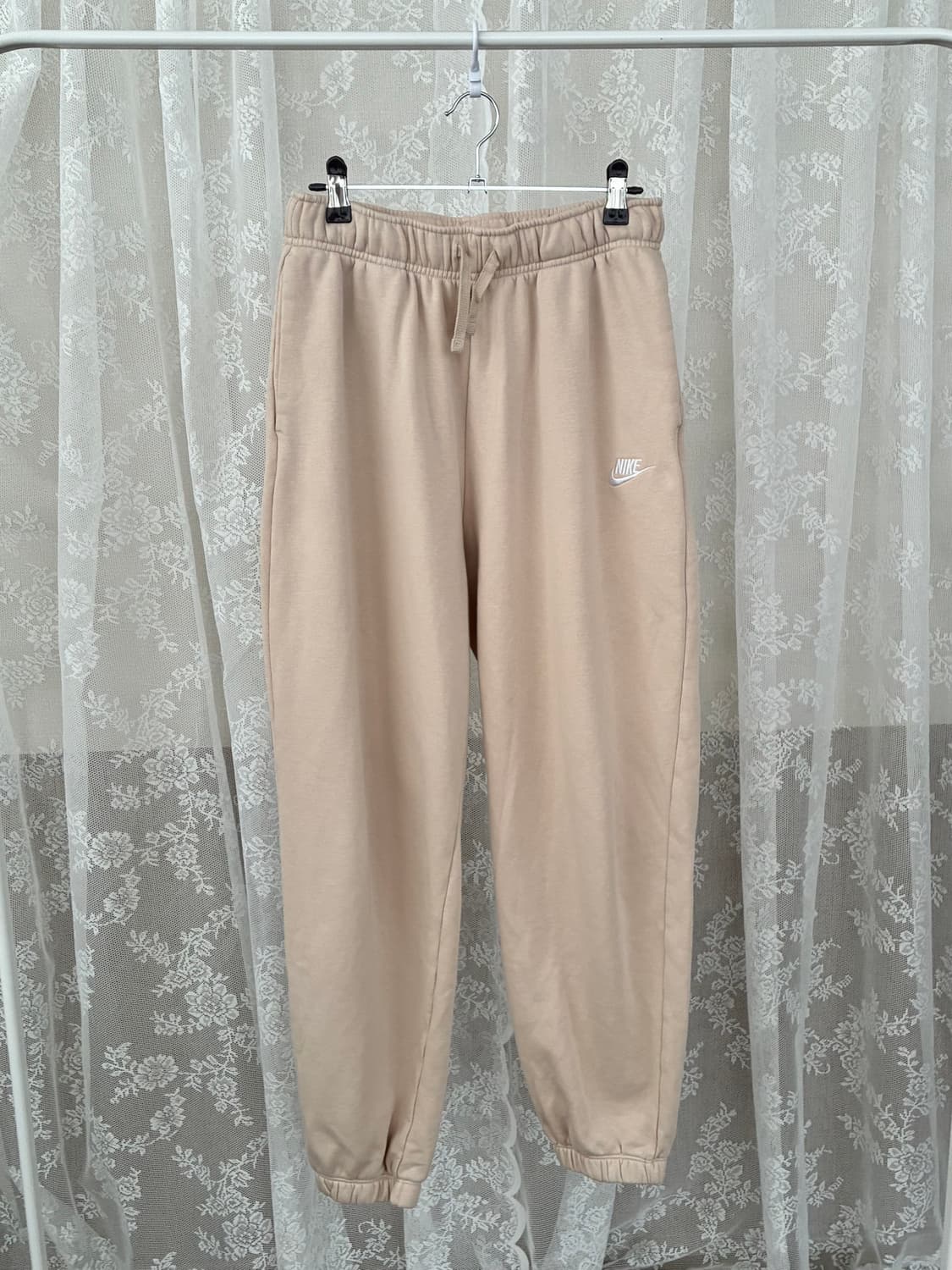 S) 나이키 트레이닝 조거 팬츠 베이지 상품이미지1