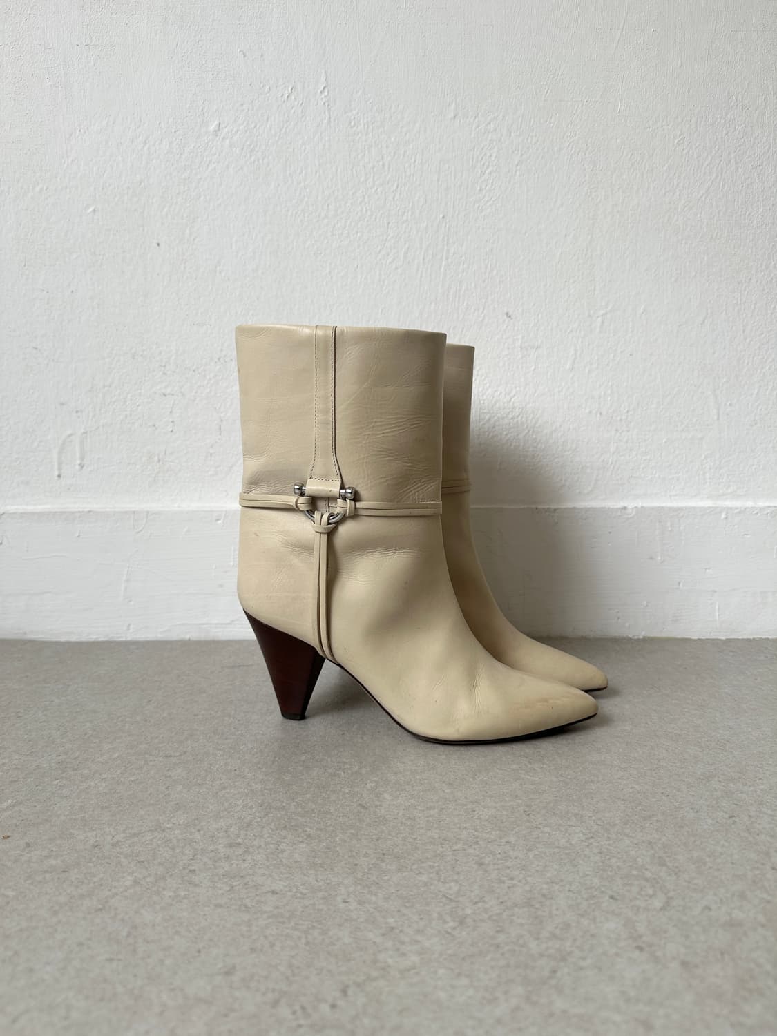 이자벨마랑 하네스 램스킨 레더 부츠 상품이미지3