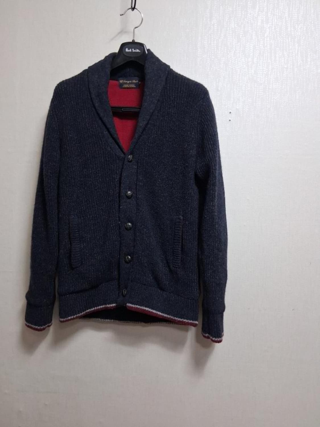 Giorgio clash 솔카라 울니트가디건 폴나폴리스 안김 두툼 95 상품이미지1