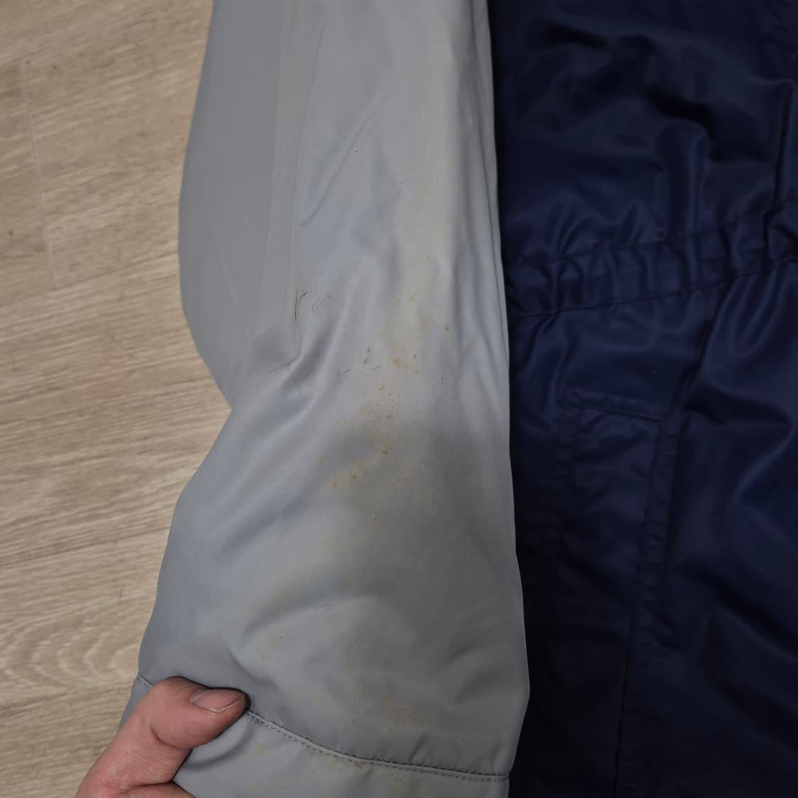 나이키 빅스우시 배색 후드 돕바 롱패딩 점퍼 M(95) 상품이미지4