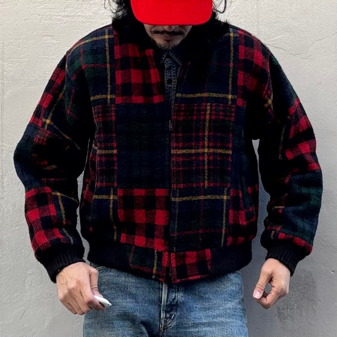 빈티지 울리치 패치워크 울 자켓 상품이미지9