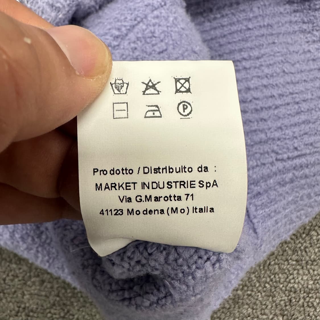 마우로그리포니 부클 니트 집업 상품이미지6