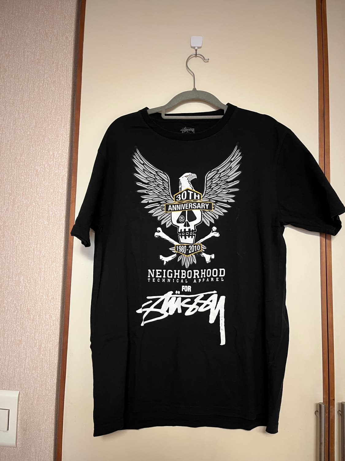 스투시 네이버후드 콜라보 티셔츠 상품이미지1