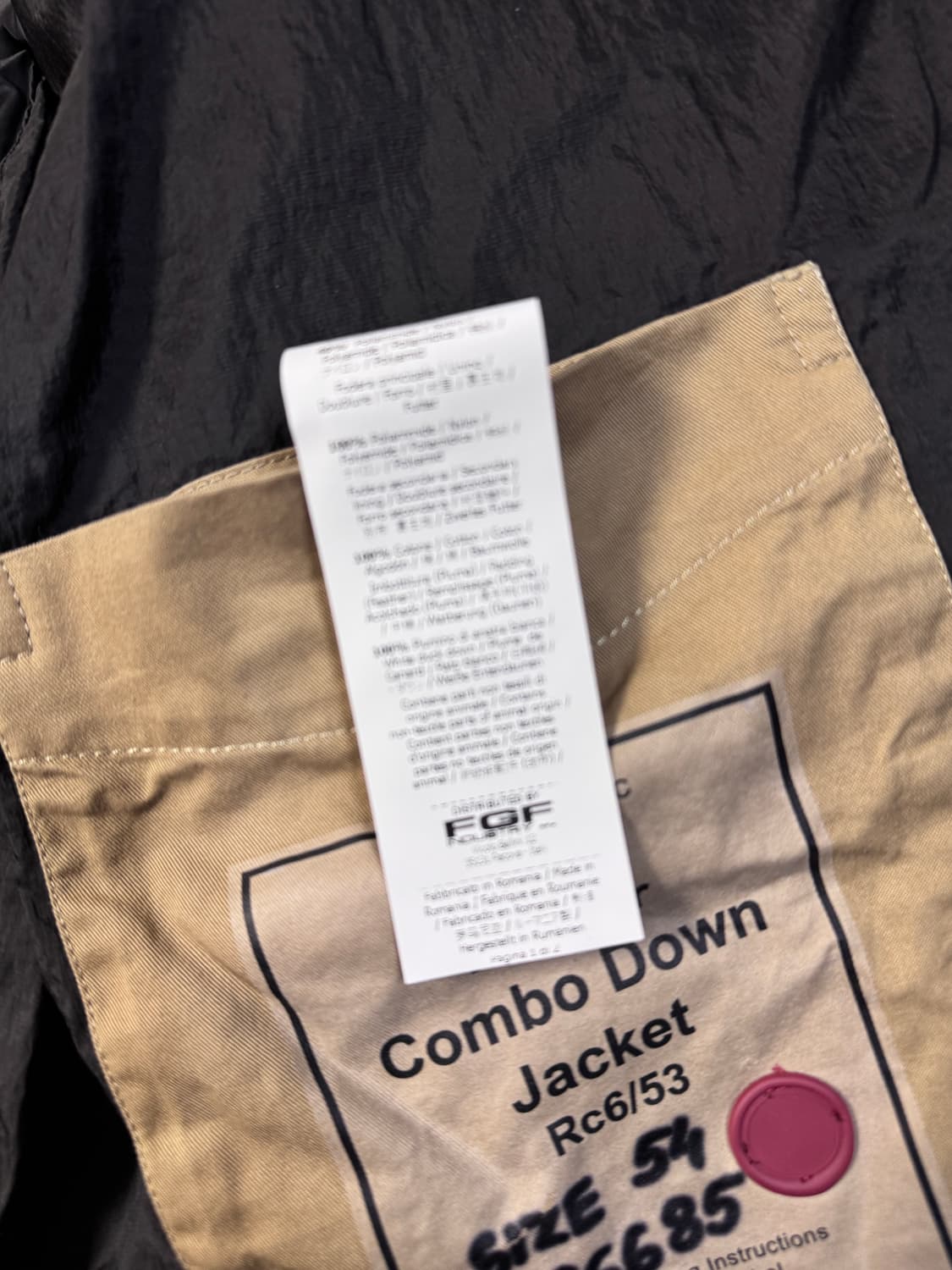 텐씨 탱커 콤보 다운 자켓 | TenC 패딩, 텐씨 패딩 상품이미지7