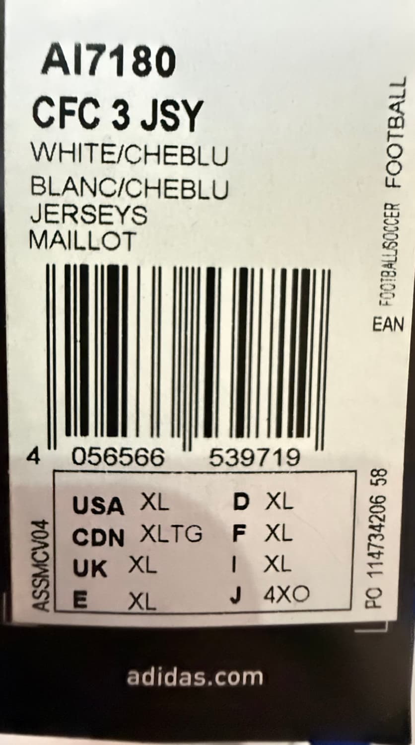 [XL/110]16-17 첼시 3RD 아자르 유니폼 AI7180 상품이미지5