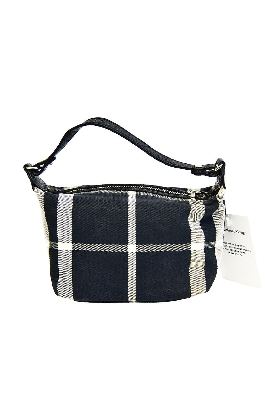 버버리 블랙 체크 패턴 미니백(정품) 상품이미지4