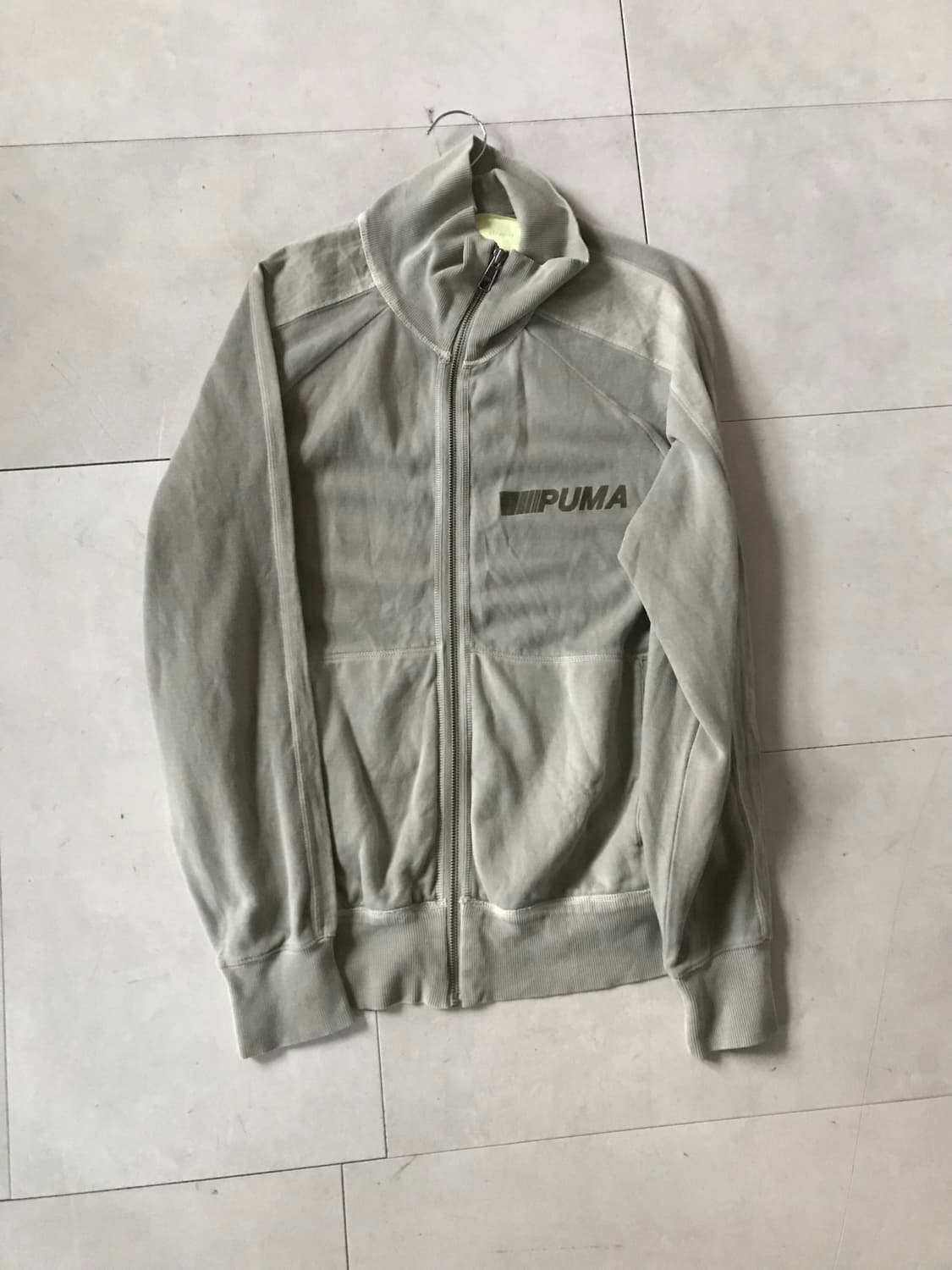 퓨마 카키 면집업 상품이미지8