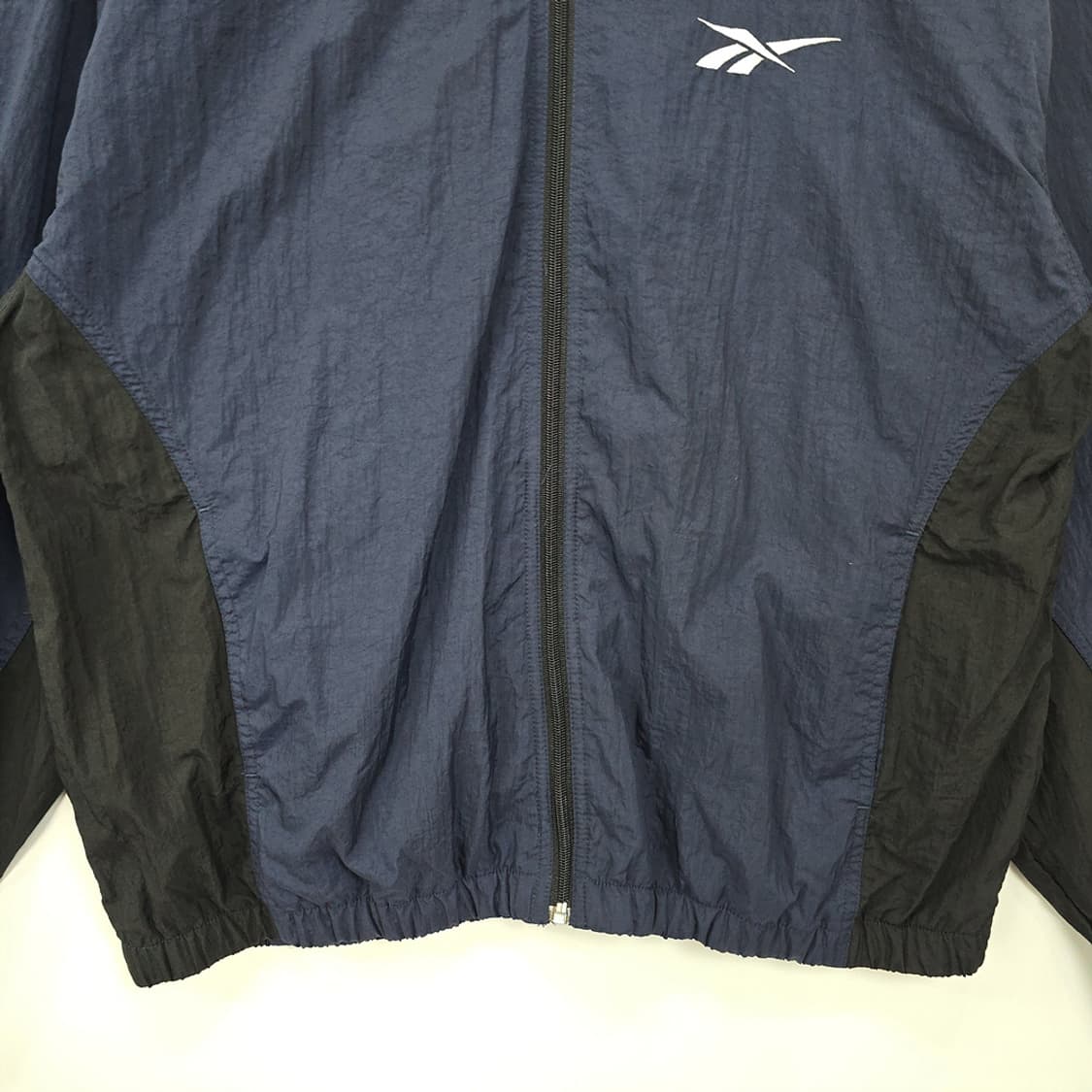 남성용 리복 Reebok 올드스쿨 바람막이 윈드브레이커 자켓 L 상품이미지3