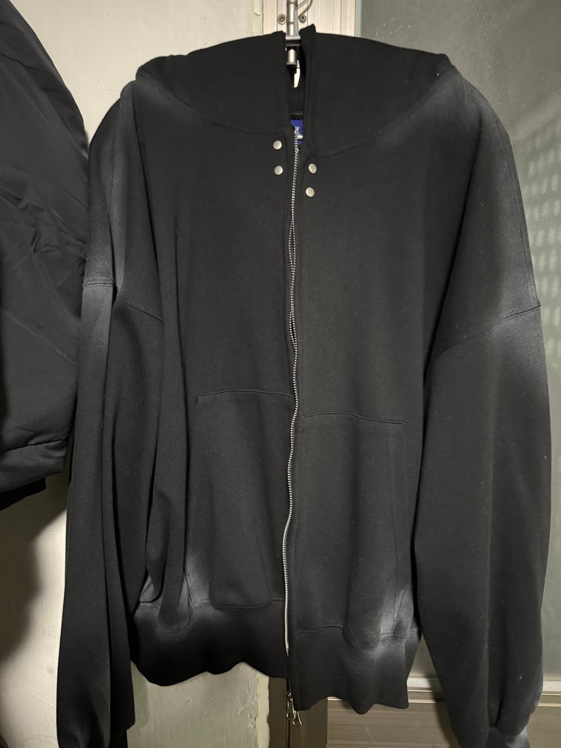 로우랩 더티 브러쉬 후드집업 블랙 L 상품이미지4