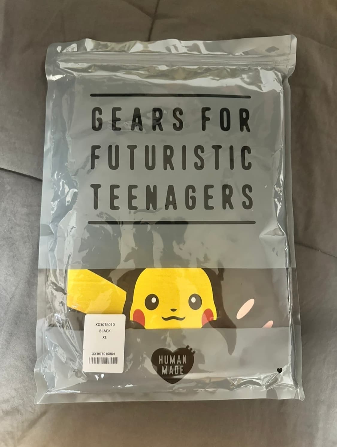 휴먼메이드 포켓몬 티셔츠 성수 exclusive black xl 상품이미지2