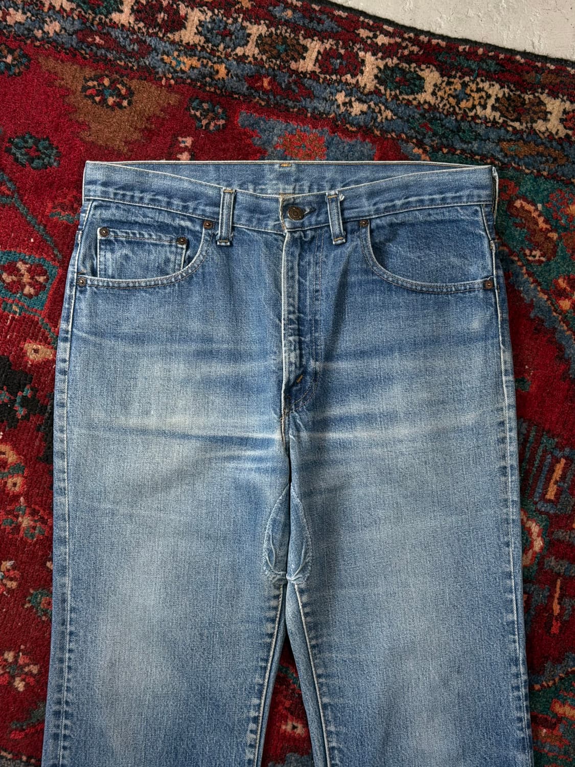80's USA Made 리바이스 오렌지탭 517 42탈론 체인스티치  상품이미지5