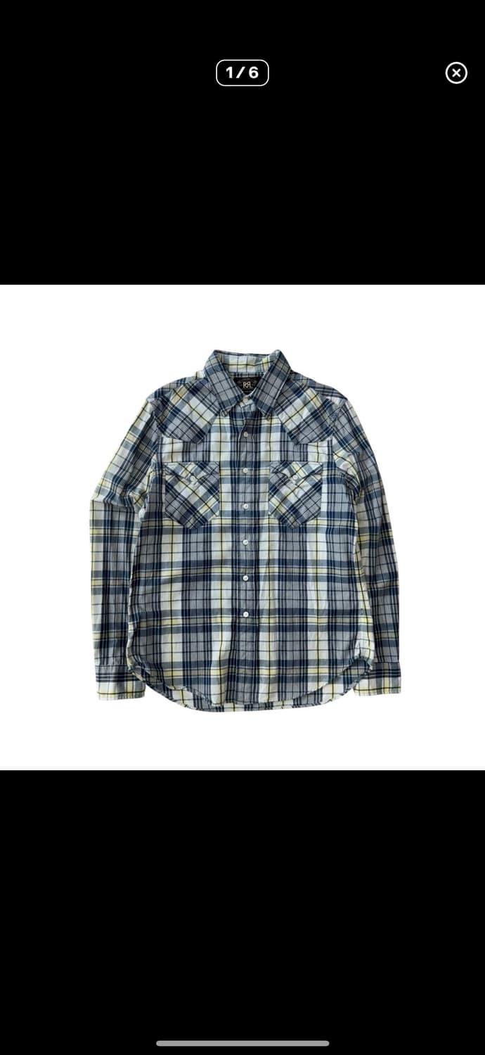 Rrl 더블알엘 웨스턴 셔츠  상품이미지1