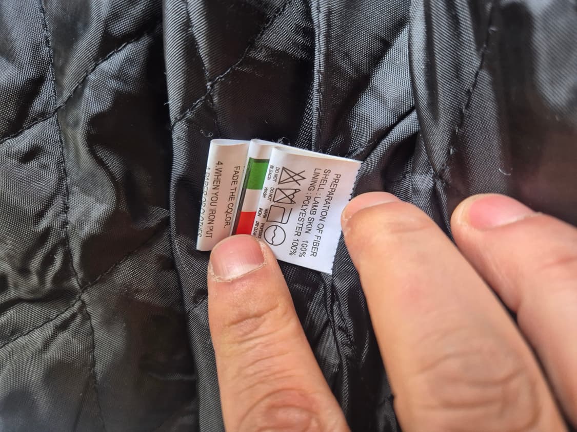 Gold Mine 가죽 라이더 자켓입니다 상품이미지9