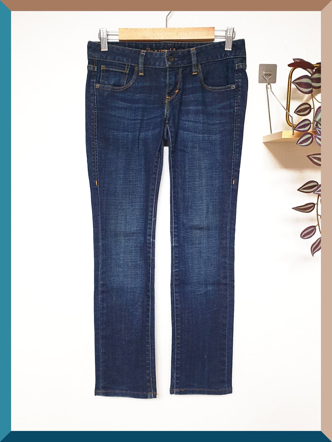 리바이스 타이트스트라이트 데0님팬츠 25인치 55 진청  상품이미지1