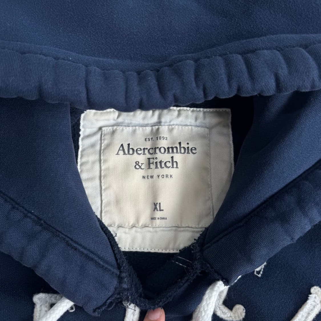 Abercrombie 아베크롬비 네이비 후드티  상품이미지5