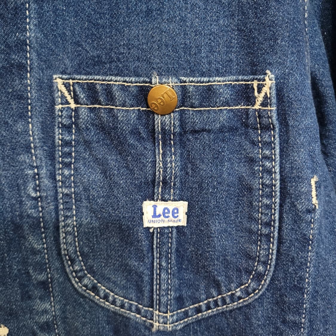 Lee 빈티지 커버올 데님자켓 워크자켓  상품이미지3