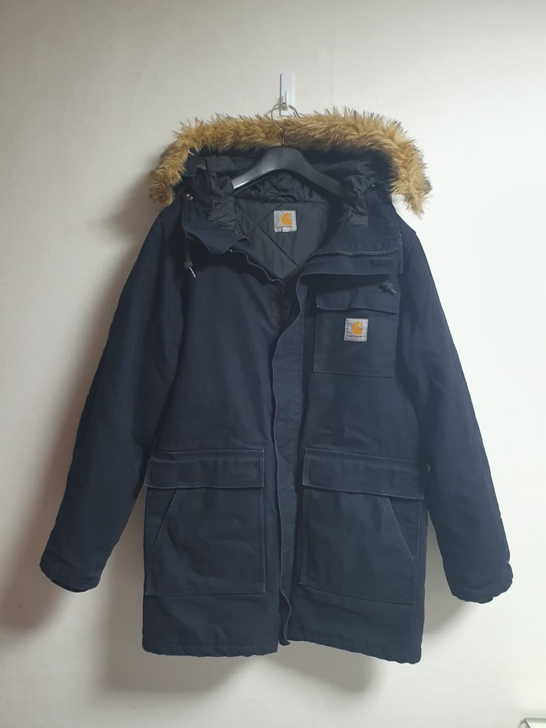 택포 칼하트 패딩 시베리아파카 누빔 점퍼 S 상품이미지1